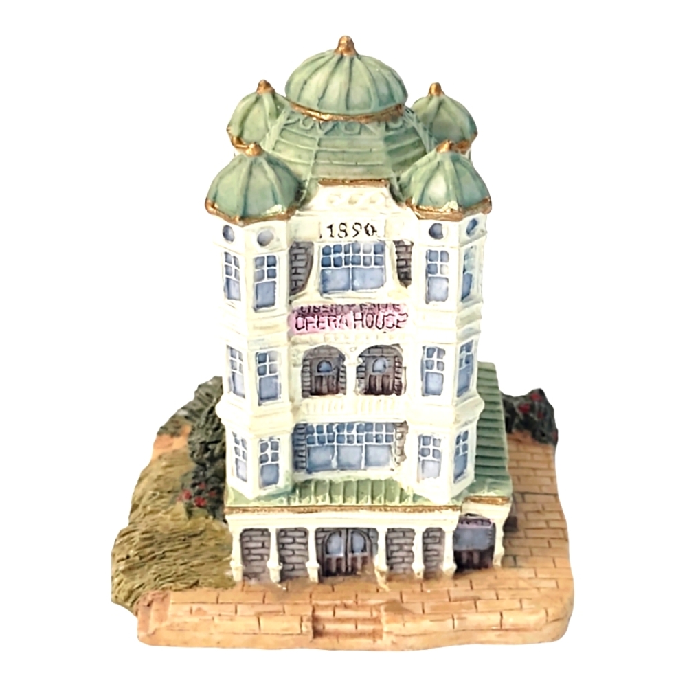 Vintage 1993 Liberty Falls Opera House Ceramic Collectible